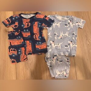 Carter’s Boys Pj’s Pajama Sets Short Sleeve 4T